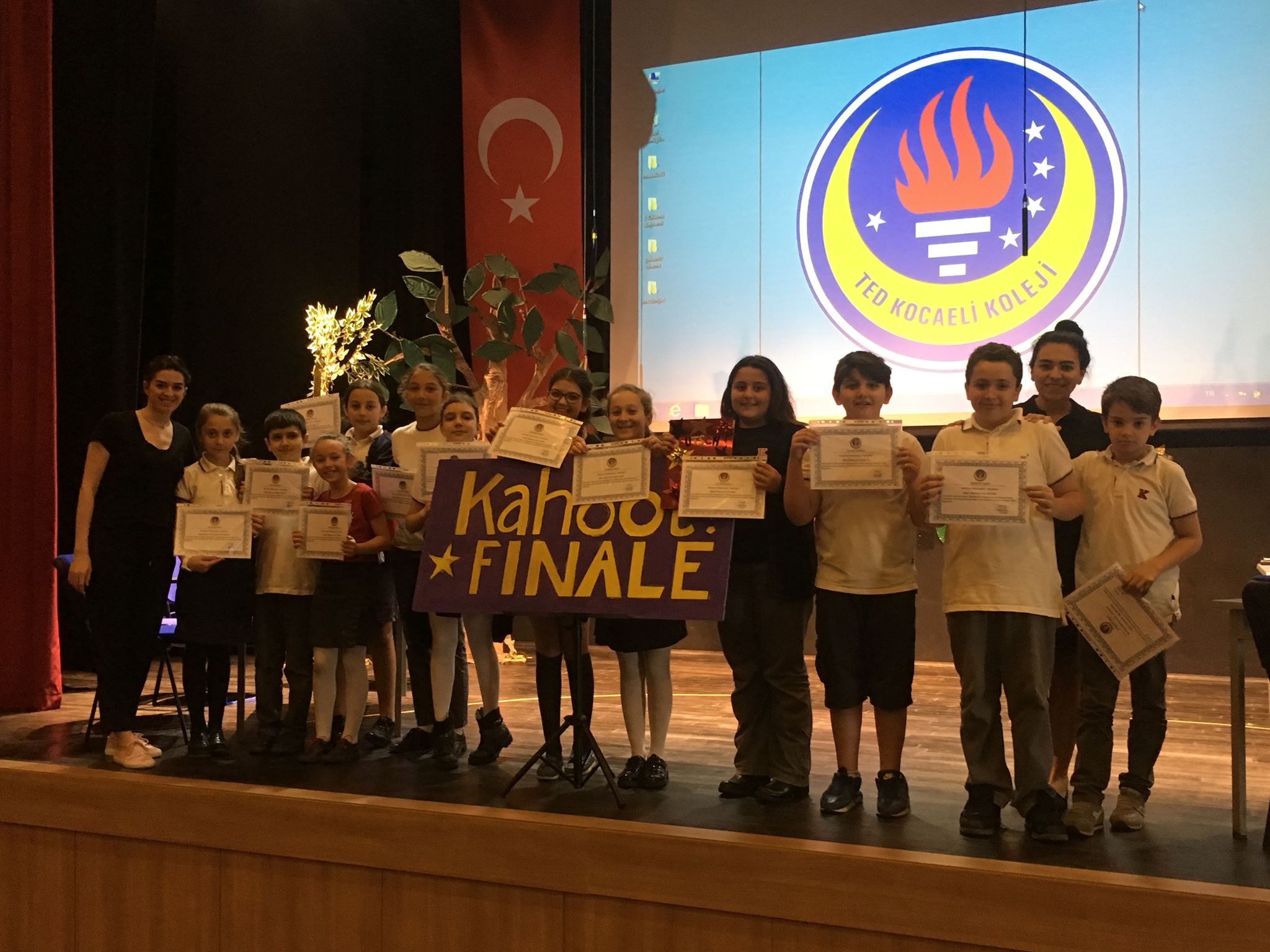 TED KOCAELİ KOLEJİNDE 5. SINIFLARIN “KAHOOT YARIŞMASI”HEYECANI
