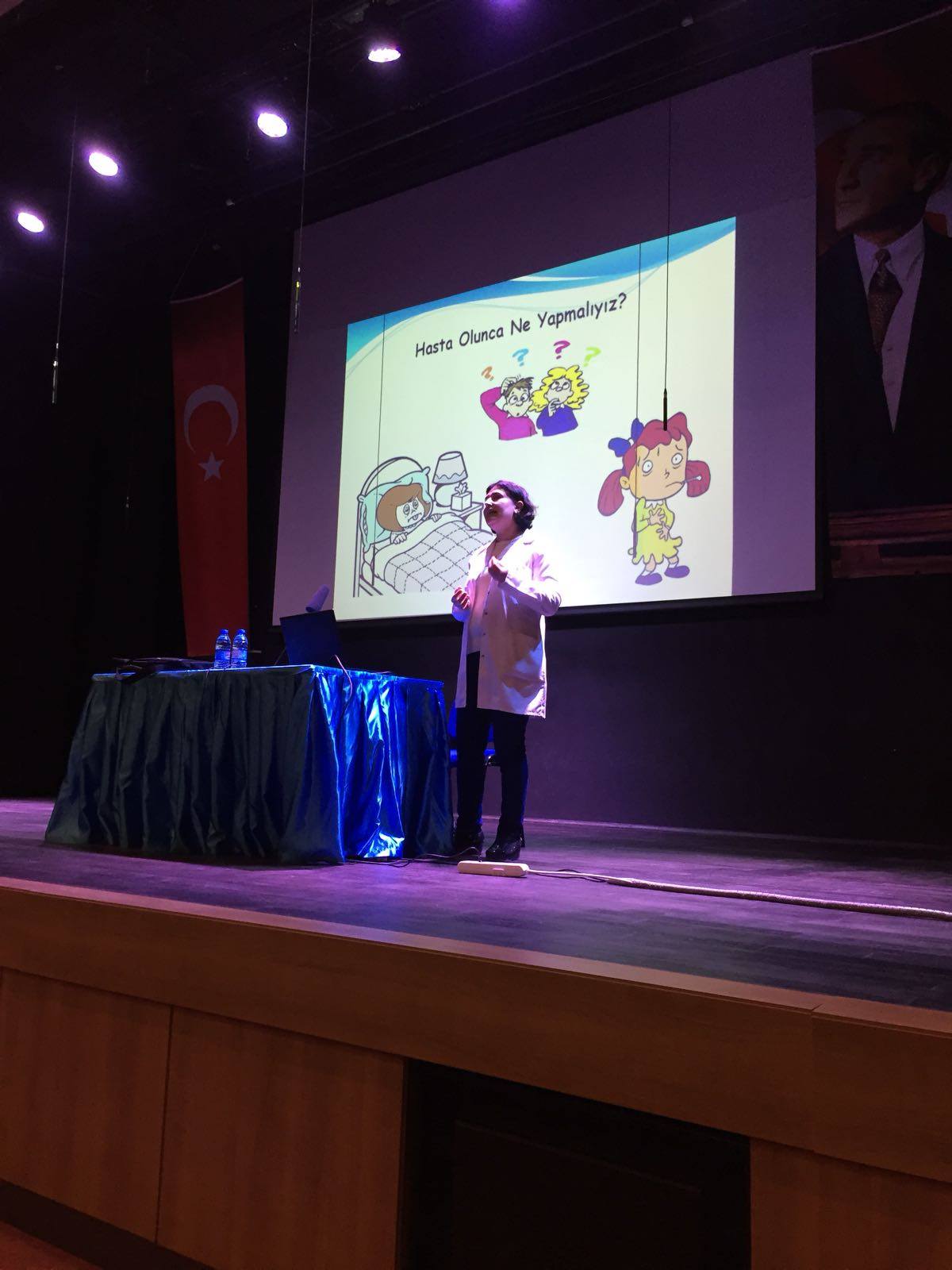 TED KOCAELİ KOLEJİ 4 ve 5. SINIF ÖĞRENCİLERİNE BESLENME VE SAĞLIK OKURYAZARLIĞI SEMİNERİ