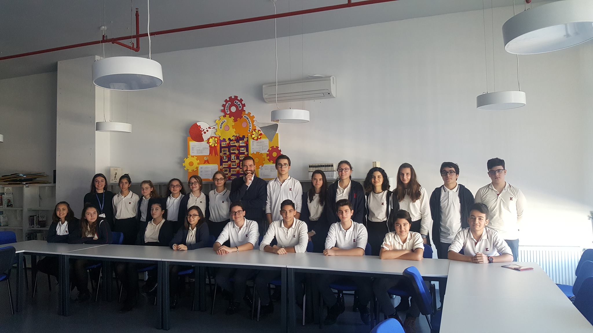 TED KOCAELİ KOLEJİ ÖZEL ANADOLU LİSESİ İNOVASYON KULÜBÜ ÖĞRENCİLERİNE GÜRCAN DİDİNEDİN’DEN ZİYARET