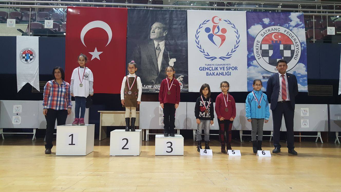 SATRANÇTA MELİKE MALÇIK’TAN KOCAELİ ÜÇÜNCÜLÜĞÜ