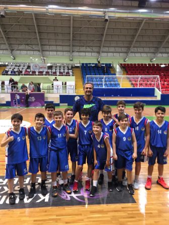 KÜÇÜK ERKEK BASKETBOL TAKIMIMIZ KOCAELİ İL MÜSABAKALARINDA ÜST TURA ÇIKTI