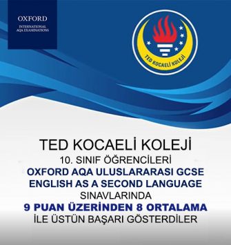 TED Kocaeli Koleji Öğrencilerinin Uluslararası İngilizce Sınav Başarısı