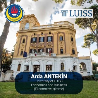 TED KOCAELİ KOLEJİ 12. SINIF ÖĞRENCİSİ ARDA ANTEKİN’DEN GURURLANDIRAN BAŞARI